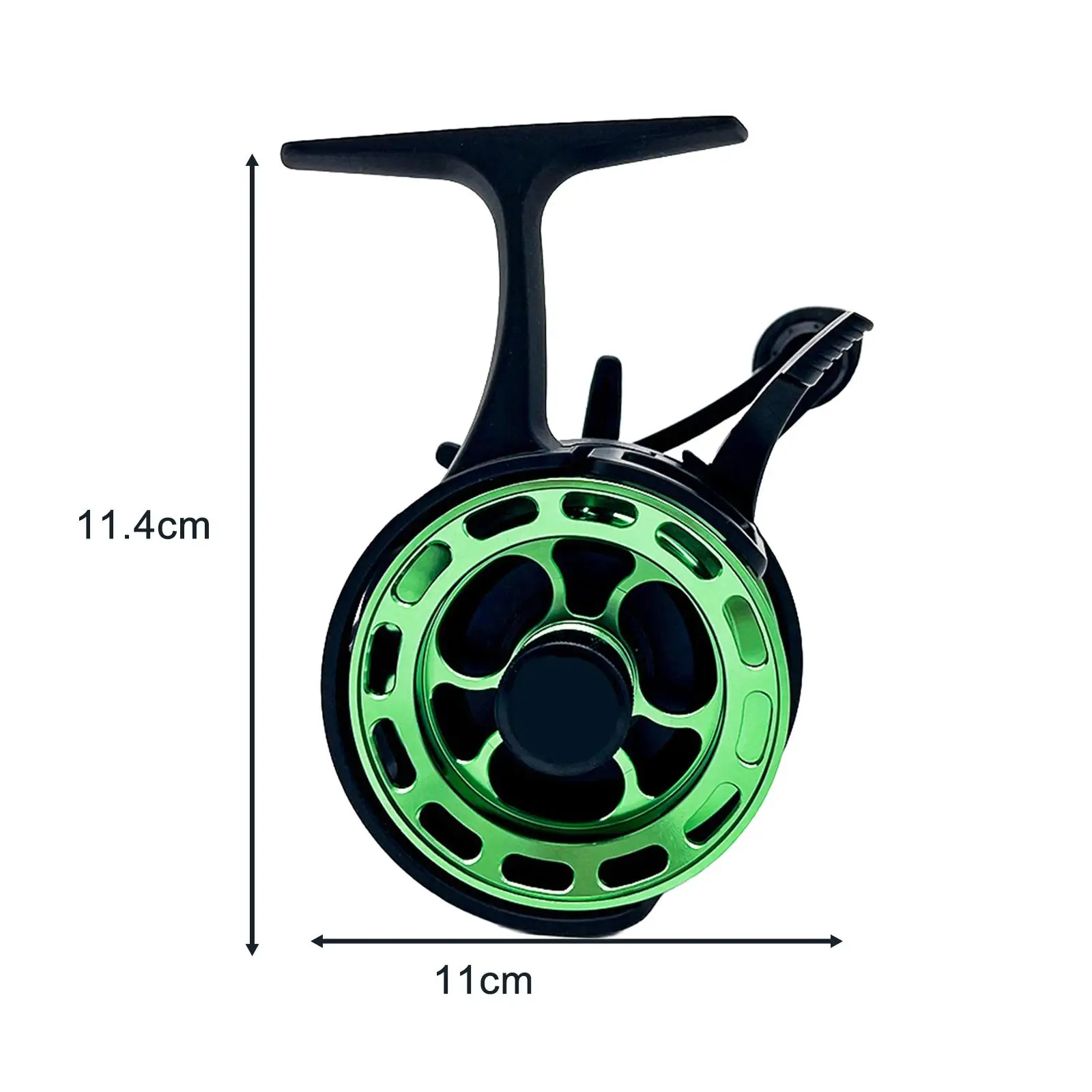 Wire Cup Ice Fishing Reel Line Wheel Portable Raft Fishing Wheel for Fish Tackle