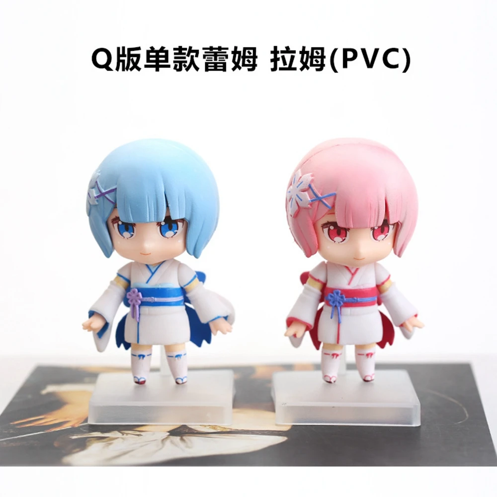 إعادة: صفر كارا هاجيميرو إيسيكاي سيكاتسو ريم رام الشكل 1/7 أوسانابي نو أوموهيد ذكريات الطفولة لطيف لعبة مجسمة هدية عمل الشكل