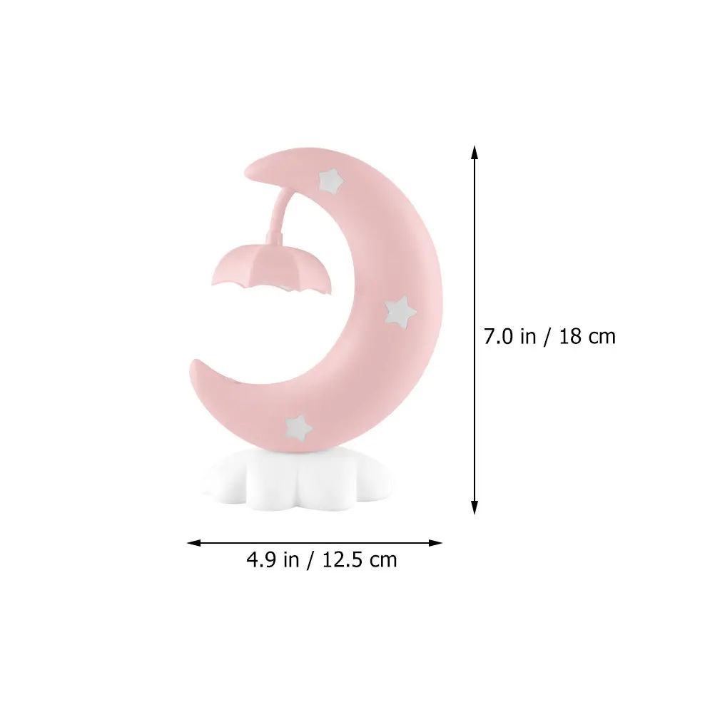 Urocza lampka nocna LED w kształcie księżyca, lampka biurkowa, dekoracja, kreatywna lampka stołowa do domu, hotelu, restauracji, urocza lampka nocna.