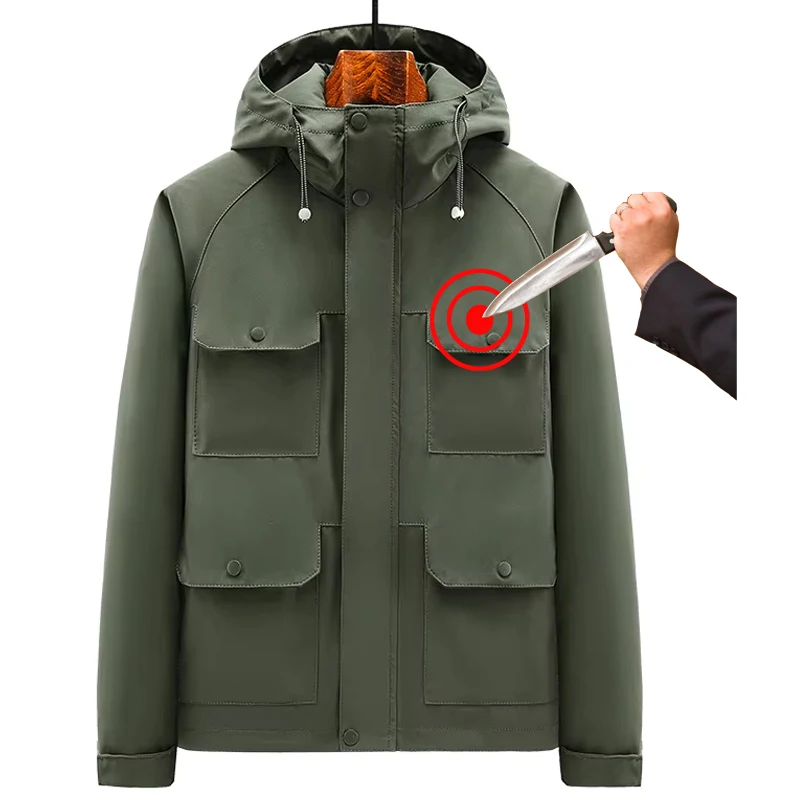 Personal Protective Equipment Anti-stab Cut Resistant Jacket Self-defense Bodyguard Tactic Clothes Concealed Stab Proof safety