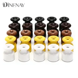 5Pcs/lot Porcelain Insulator for Wall Wiring Ceramic Insulators