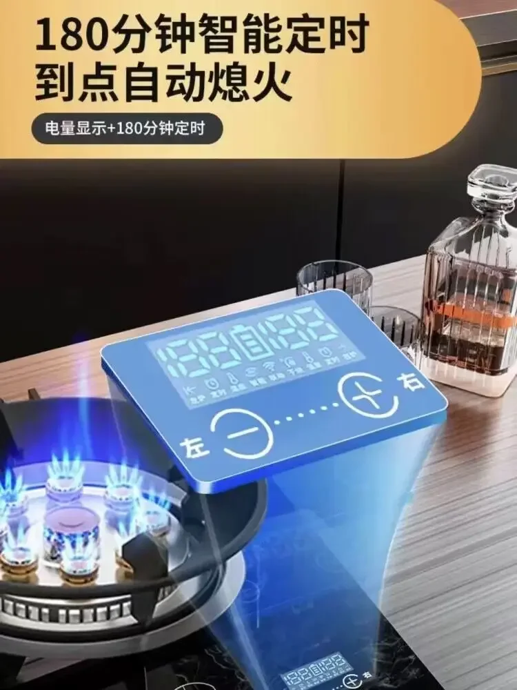 Embedded Gas Stove Single Burner Natural Gas Liquefied Gas Energy-saving Stove Kitchen Appliance AC