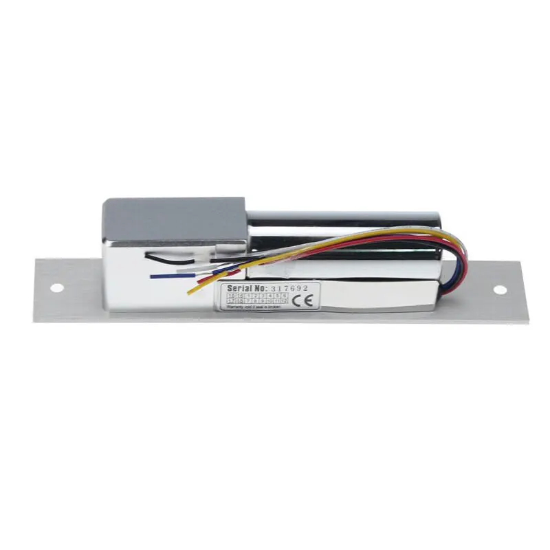 5 Lines Electric Drop Bolt Lock With Lock Signal  Low Temperature Electric Bolt Lock Time Delay 0-9S