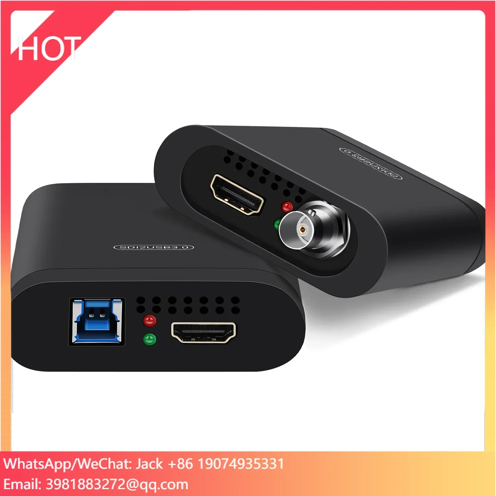 

URay USB Video Capture Card with or SDI Input PC Laptop ipad Game Capture at 1080P@60fps