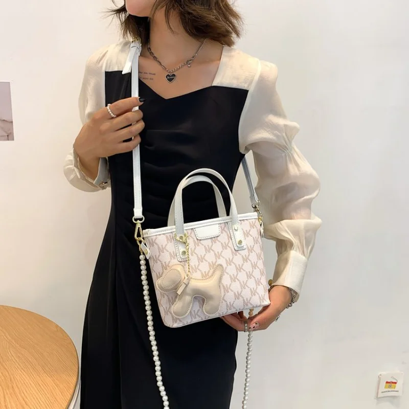 حقيبة يد جلدية فاخرة للنساء - حقيبة كروس مصممة شهيرة على الطراز الكلاسيكي الأنيق الفاخر #3