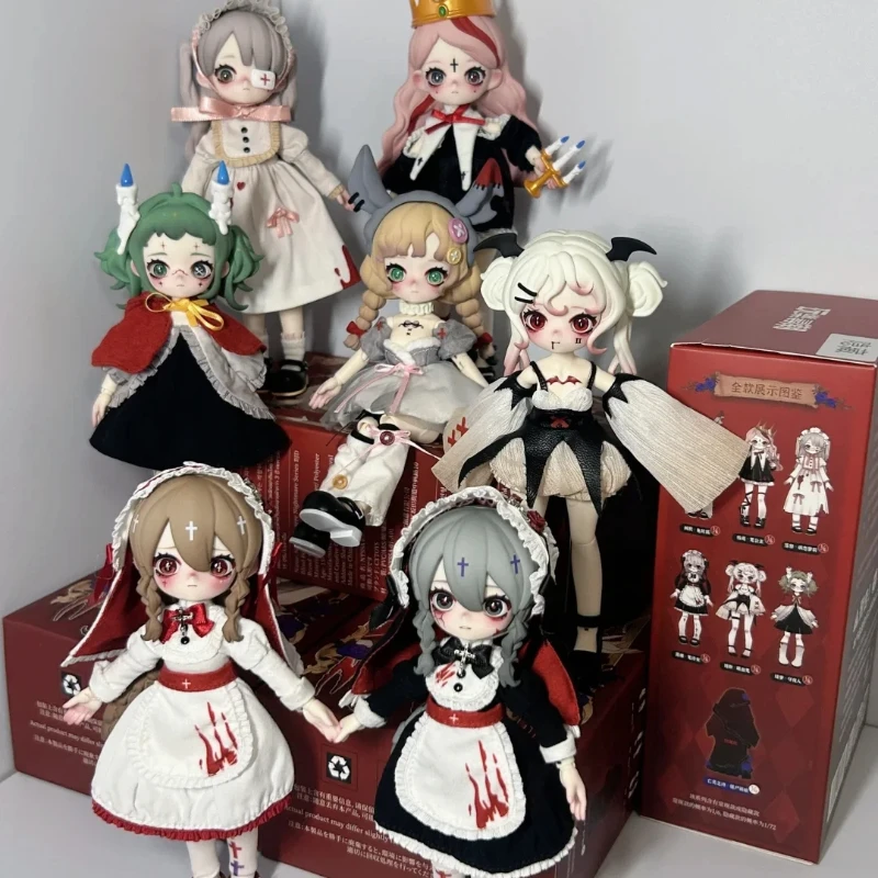 

Genuine In Stock Nyssa Bizarre Nightmare Series 1/12 Bjd Blind Box Mystery Box Dolls Kawaii Action Anime Figure Birthday Present