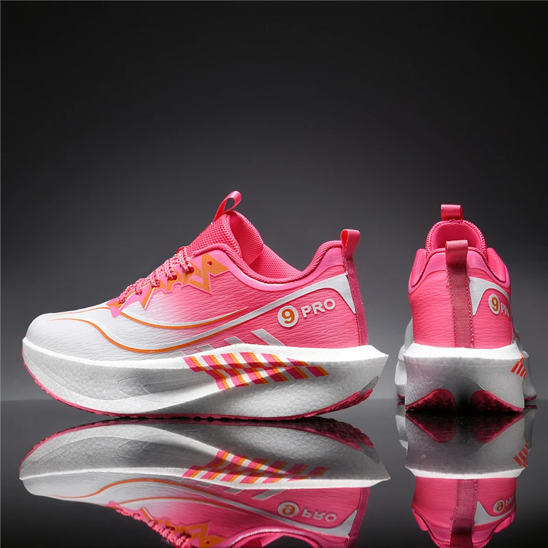 

Men's sports shoes, lightweight carbon plate racing running shoes, winter shock absorption, anti slip, wear-resistant, breathabl