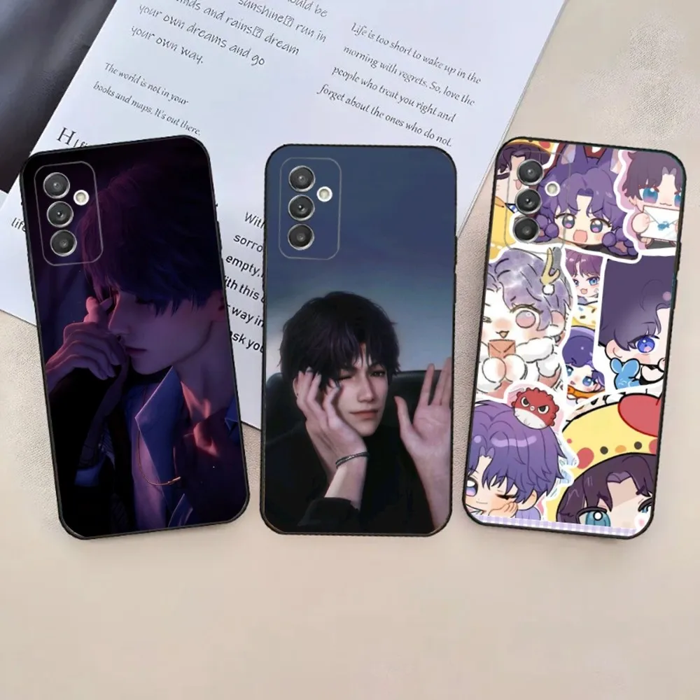 

Love And Deepspace Rafayel Phone Case For Samsung Galaxy A20,A21s,A22,A31,A32,A52,A53,A72,73,A80,A91 Soft Black Phone Cover