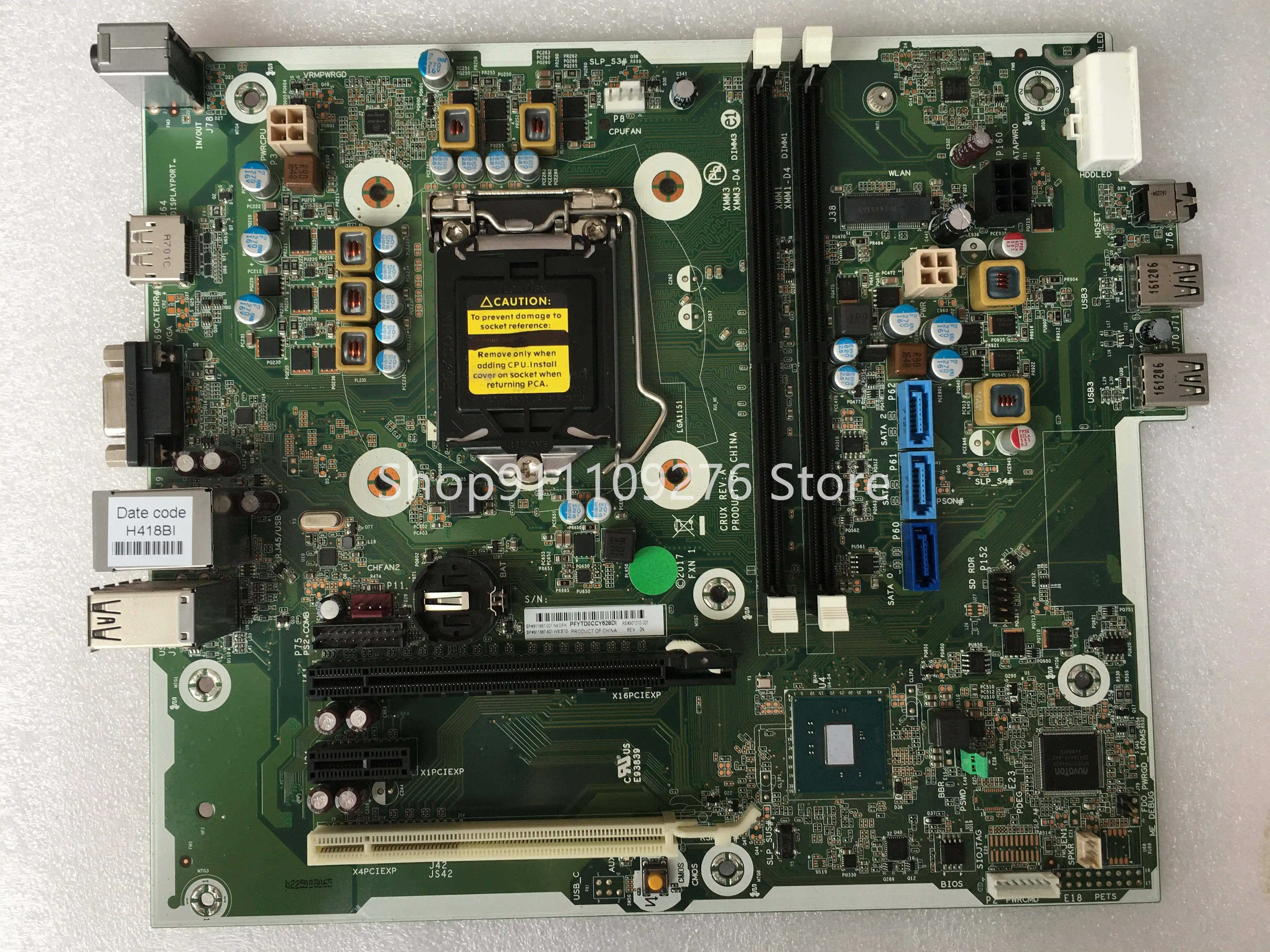 100% working for HP ProDesk 400 G4 MT motherboard 911987-001 901010-001 motherboard