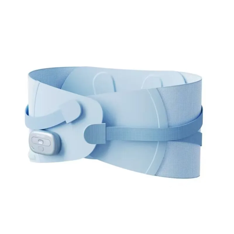 Smart Abdominal Waist Vibration Massage Belt with Heat Wireless Electric Lumbar Massage Belt Carton Portable Waist Massager