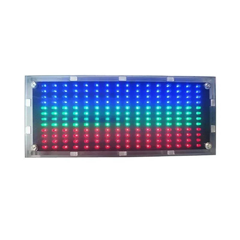 Dc 5V Led Muziek Spectrum Niveau Indicator Ritme Licht Draad Spraakbesturing Display Vu Muziek Spectrum Niveau