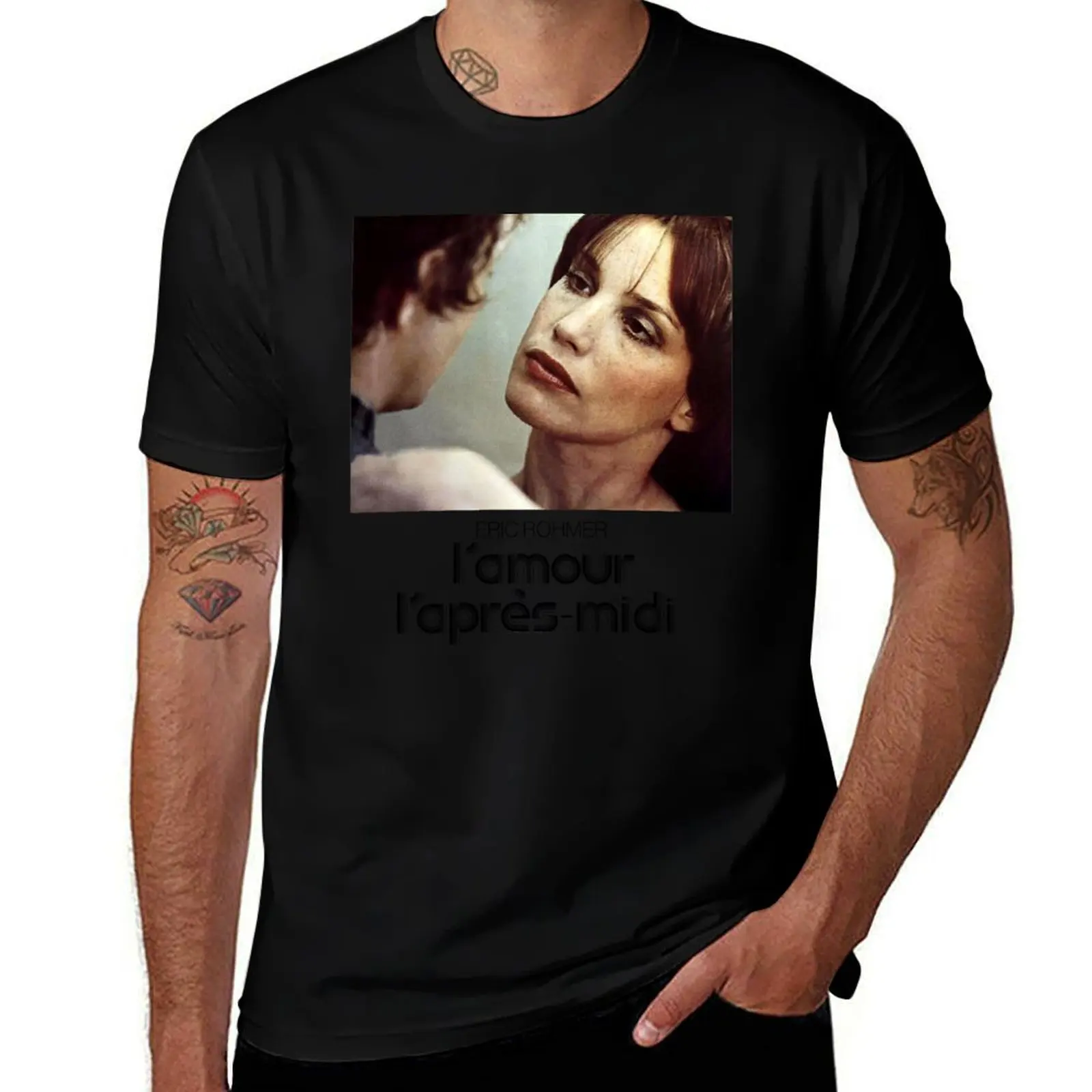 L'AMOUR APRèS-MIDI T-Shirt Basic Comfort Fit for Men T-Shirt