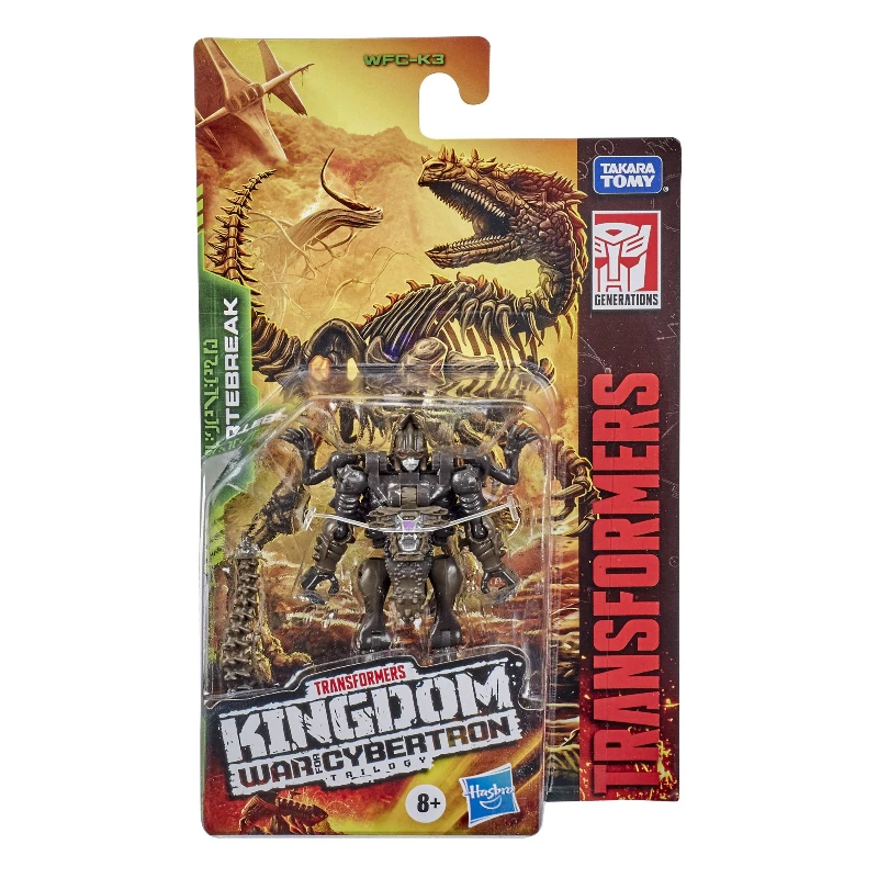 Hasbro Transformers Kingdom Series Cybertron Figurka Animacja Poziom rdzenia Laserowa bestia Ozdoba Zabawka dla dzieci Model Prezent urodzinowy