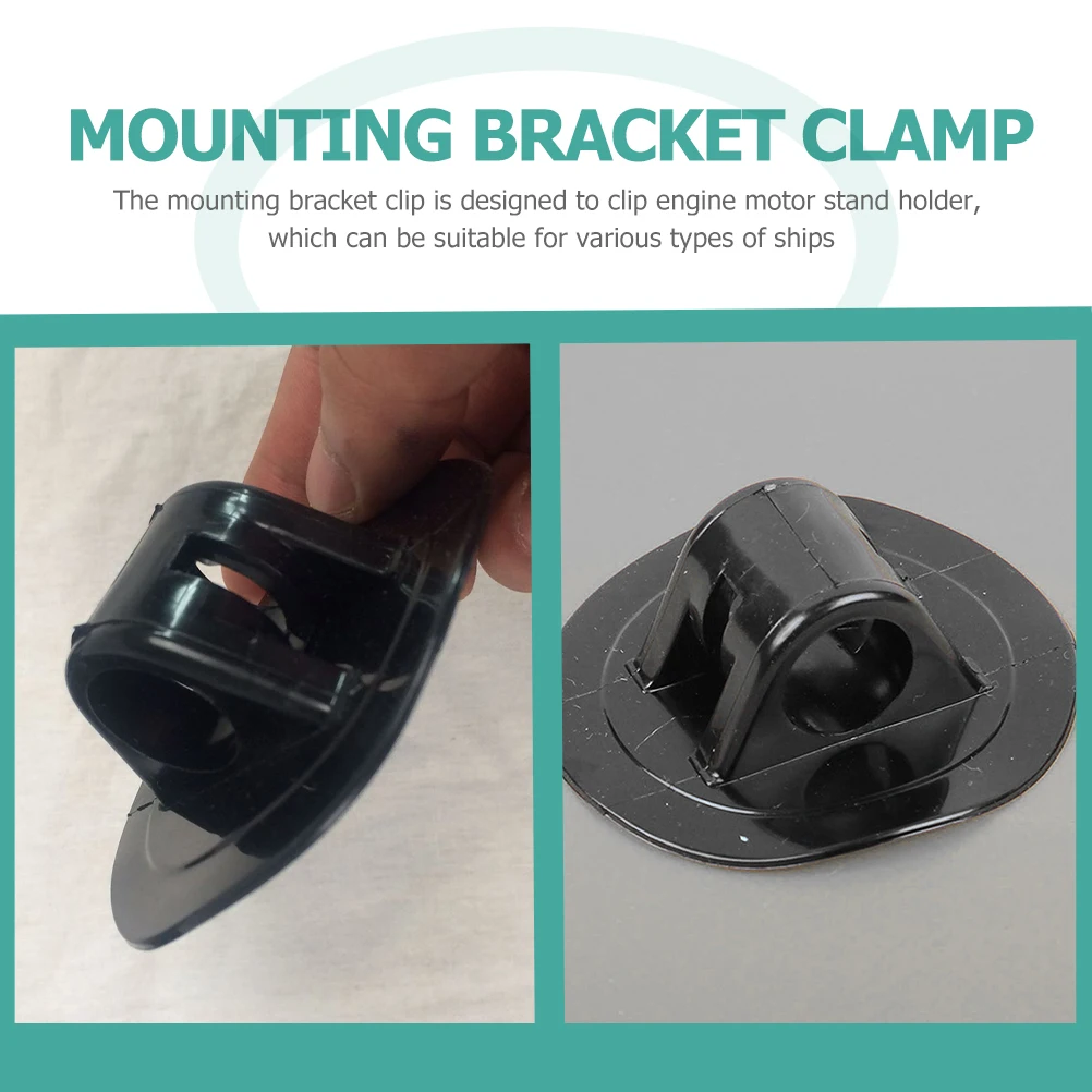 

12pcs Motor Bracket for Kayak Canoe Boat Durable Outboard Mount Holder Lightweight Inflatable Dinghy Accessory Fits Motors