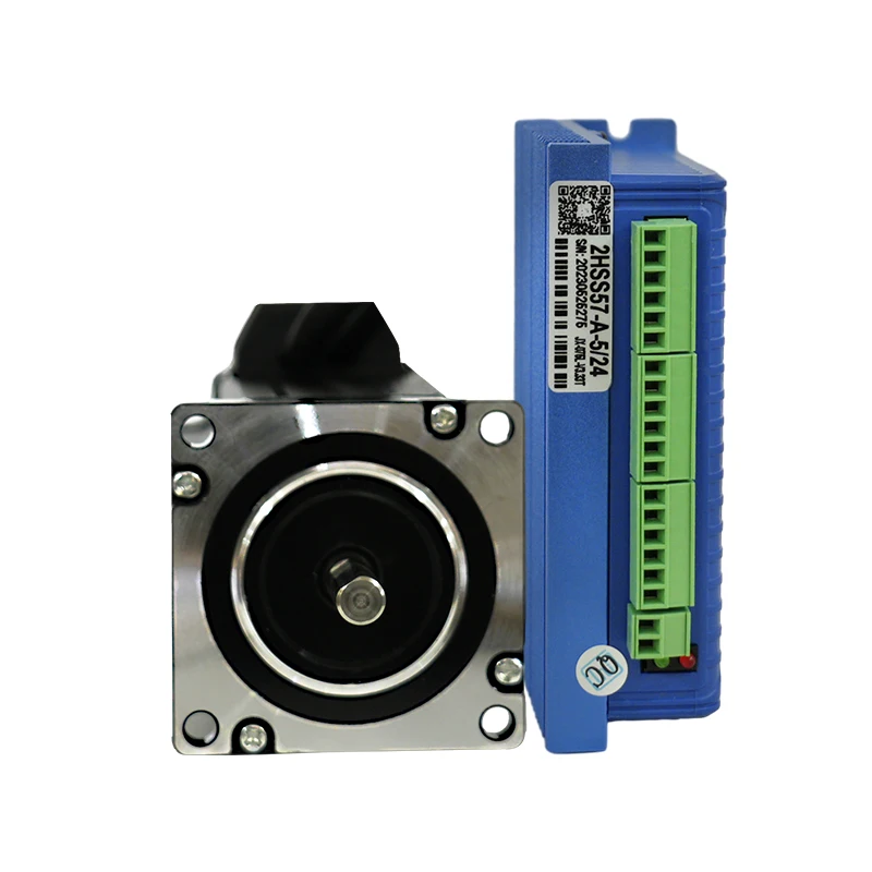 60J1887EC-1000-LS-31+2HSS57-A-5/24 Customized 2 phase stepper motor nema 24 close loop hybrid set