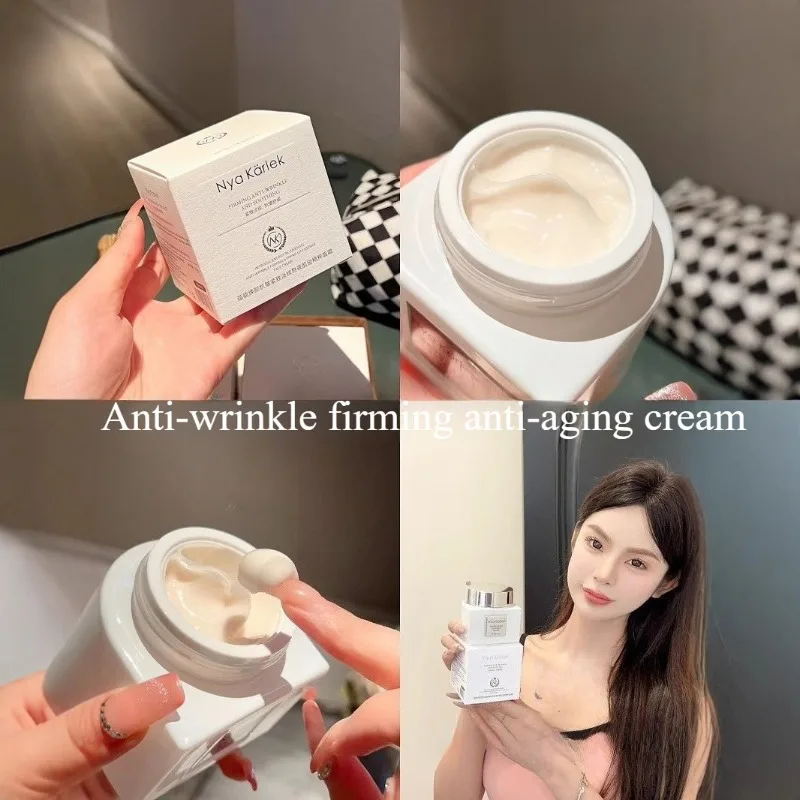 Luxury Rejuvenating Cream Smoothing Wrinkle Concentrate Firming Complex,Overnight Recovery Tired Skin Elasticity Boost,Spa-Grade