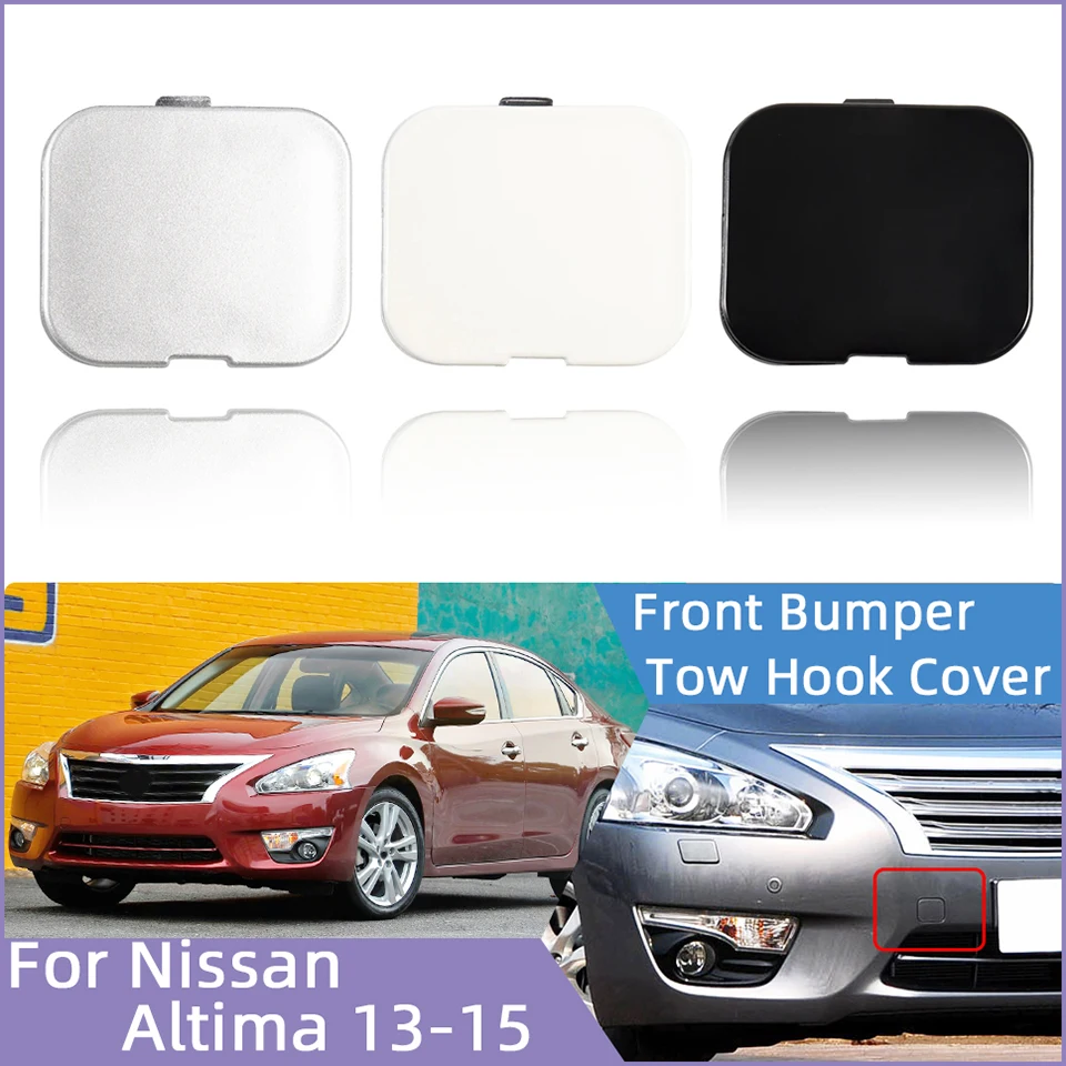 

Front Bumper Tow Hook Eye Cover Cap For Nissan Altima 2013 2014 2015 622A03TA0A 622A0-3TA0 Towing Hauling Trailer Lid Garnish