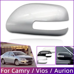 Exterior Rearview Mirror Cover Mirror Shell Housing For TOYOTA VIOS P90 2008-2013 Aurion Camry V40 2006-2011 Pained Left Right