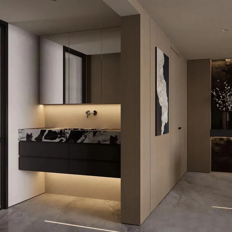 Set completo personalizzato di mobili per la decorazione della casa interna di design della villa privata nel bagno della camera da letto del soggiorno