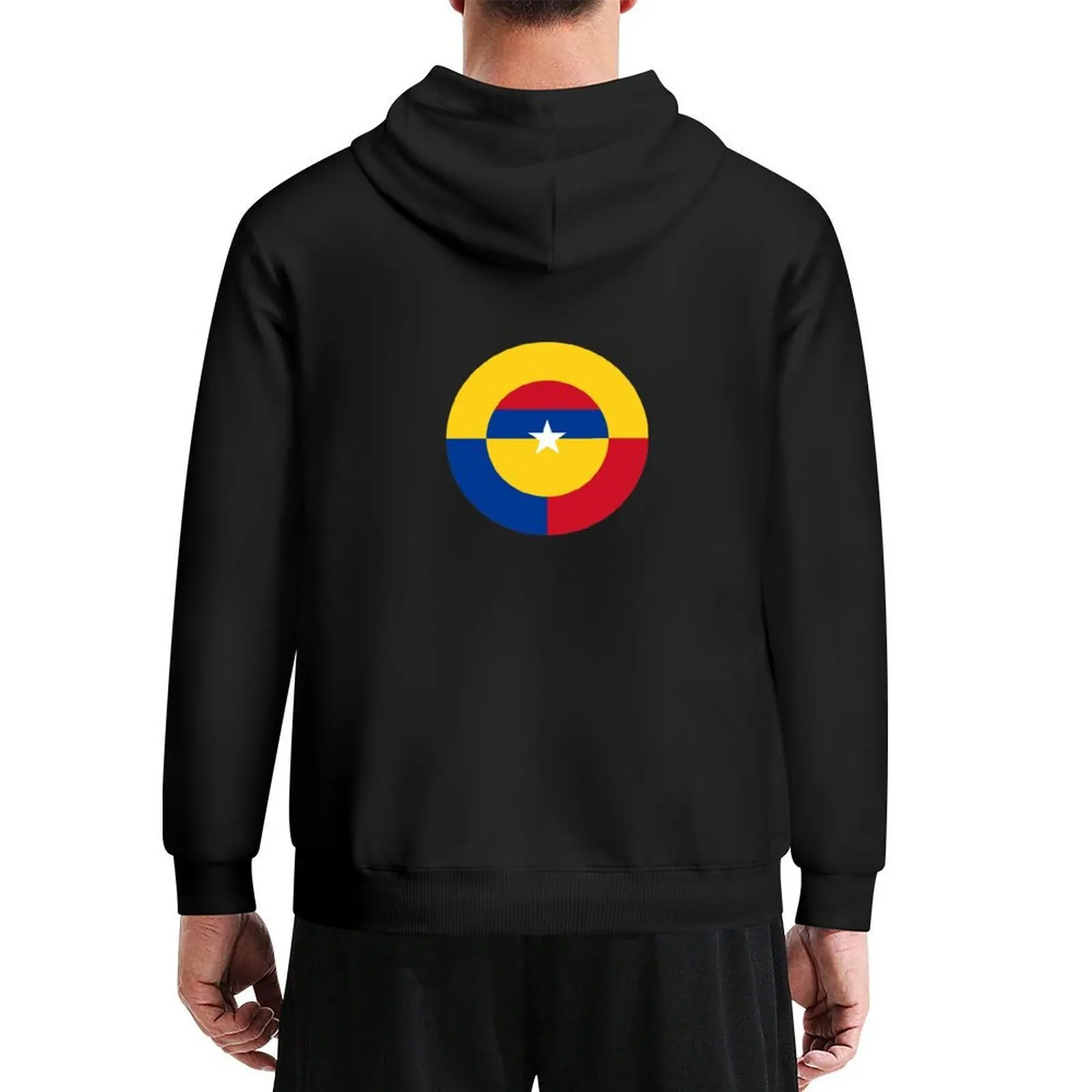 

Roundel of the Colombian Air Force Hoodie anime clothing men's sweat-shirt autumn anime clothes men's hoodies
