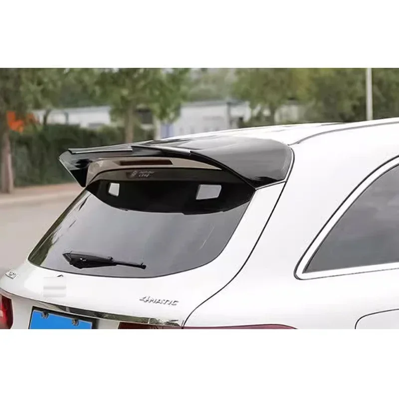 Spoiler for Benz GLC X253 Tail Fin 2016 To 2022 Rear Carbon Paint Car Roof Wing Accessories