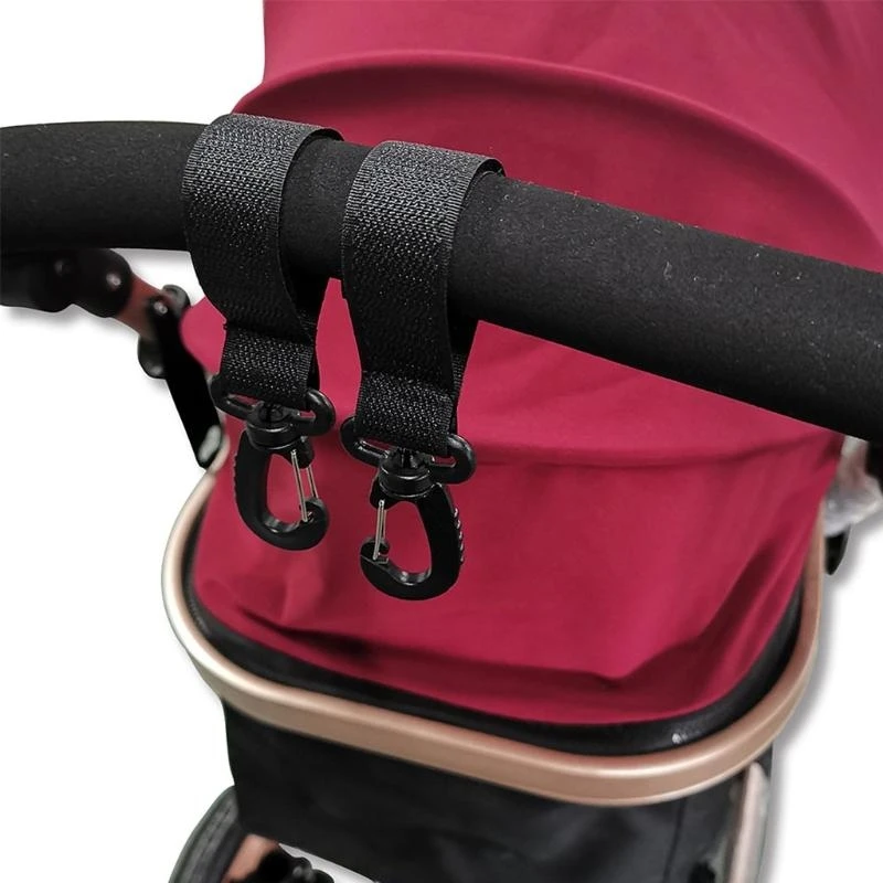 

M76C Portable Stroller Hook Adjustable Universal s Clip Hang Your Bag