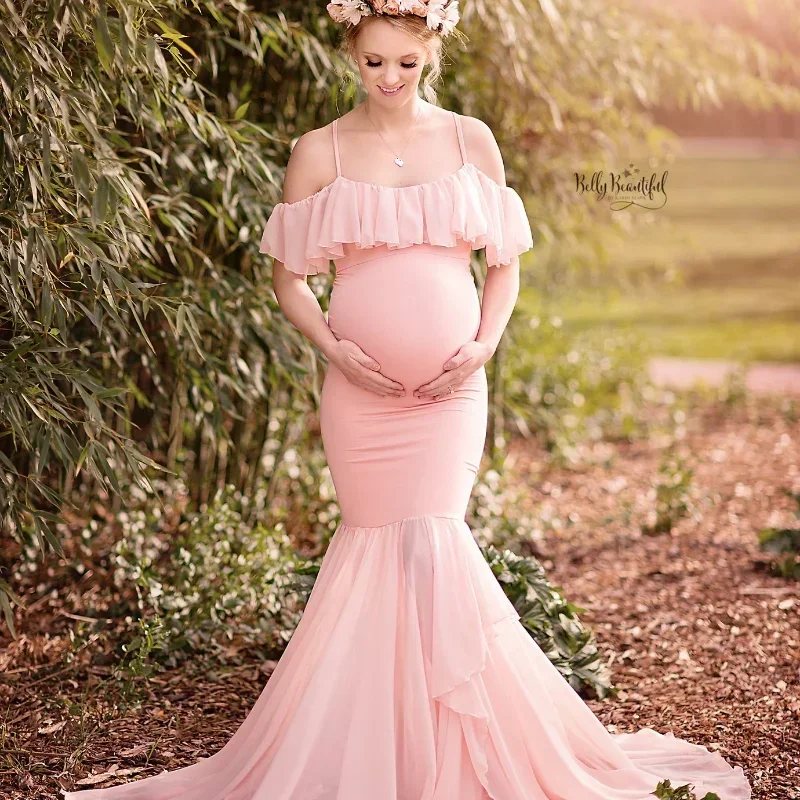 

Платья для беременных с короткими рукавами и кружевом для идеальных фотографий на детский душ