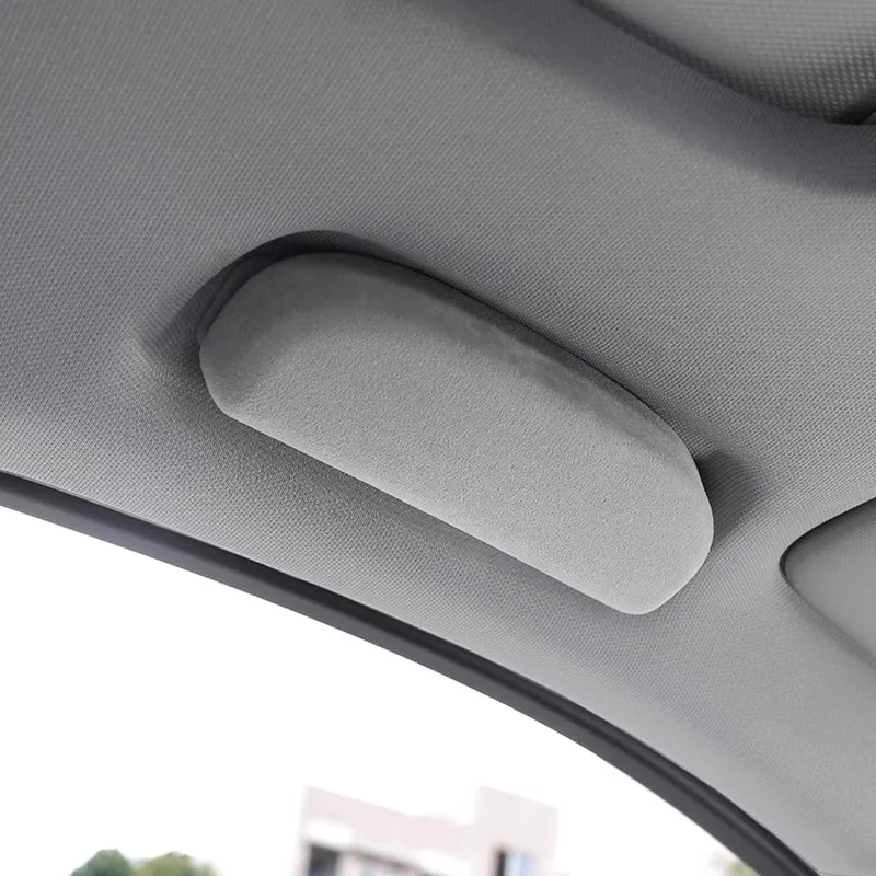 حافظة نظارات من جلد الغزال لسيارة لاند روفر رينج روفر سبورت فوغ L460 S106 2023 2024 2025 ملحقات الملصقات #5