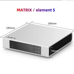 New MATRIX/element S pure digital playback, pure turntable streaming, online streaming digital audio player