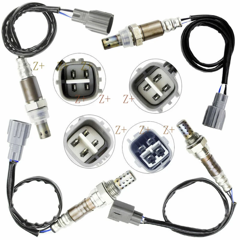 Z+  4PCS Up+Downstream Oxygen O2 Sensor For 2004-2006 Lexus ES330 Toyota Camry 3.3L