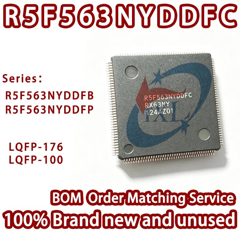 100% Brand New Import-RENESAS R5F563NYDDFC R5F563NYDDFB R5F563NYDDFP LQFP-176 LQFP-100 32-Bit Microcontroller Chip IC
