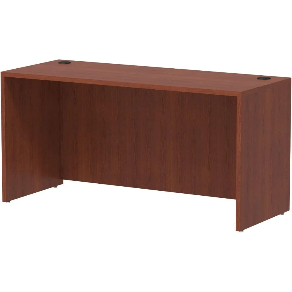 Valencia 60 by 24 by 29-12-Inch Credenza Shell, Medium Cherry Frame/Top