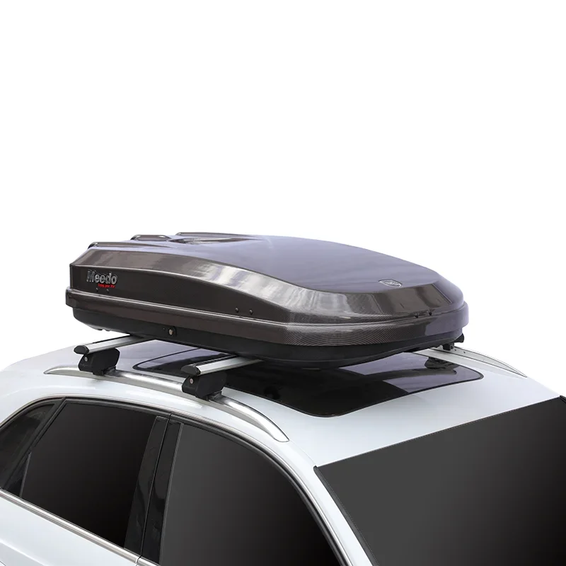 OEM 320L ABS+ASA Material Car Roof Box SUV Travel Dual Side Open Waterproof Roof Box