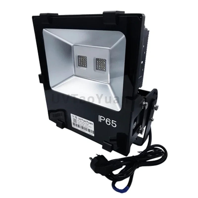 UV LED Floodlight 365nm 100W UV Curing Lamp UV LED Lamp Curing and Testing Led Floodlight 100w