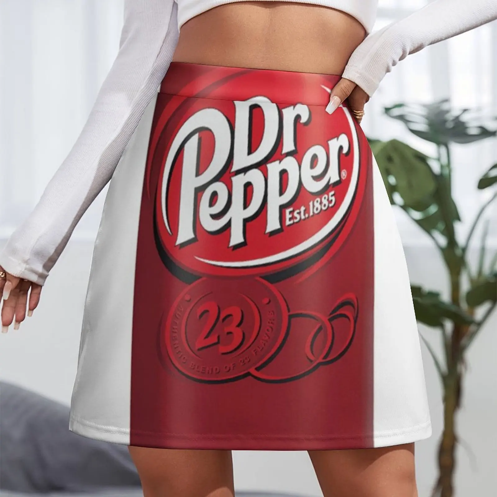 dr. pepper Minigonna Gonna scolastica Gonna in raso Mini