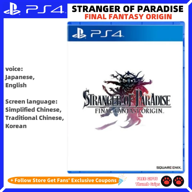 

Playstatio4 PS4 Genuine New Game CD STRANGER OF PARADISE FINAL FANTASY ORIGIN Playstation4 Game Card Ps4 Games FINAL FANTASY