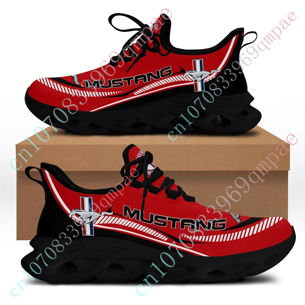 Mustang Shoes Lightweight Outdoor Men's Sneakers Unisex Tennis Big Size Casual Male Sneakers Sports Shoes For Men Custom Logo