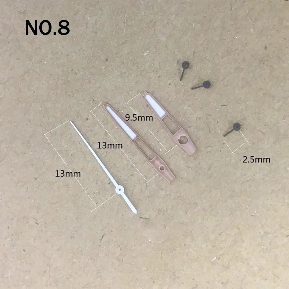 Аксессуары для часов, указатель, подходит для VD57, кварцевый механизм, многофункциональные стрелки часов, минут, секундная стрелка, 6-контактный, No 8-14
