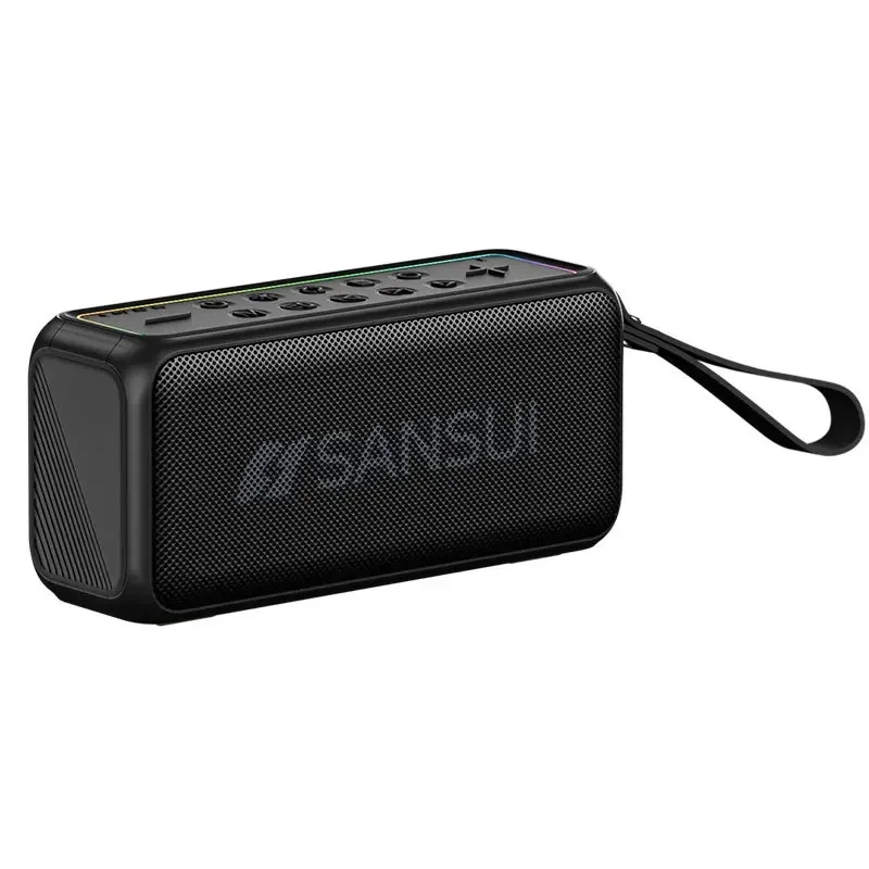 SANSUI F61 Portable FM Radio LED Display Recorder Wireless
