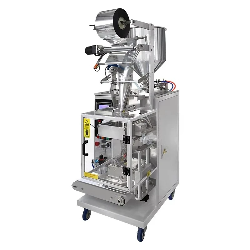 

High viscosity cosmetic bag filling machine cosmetic cream pouch sample