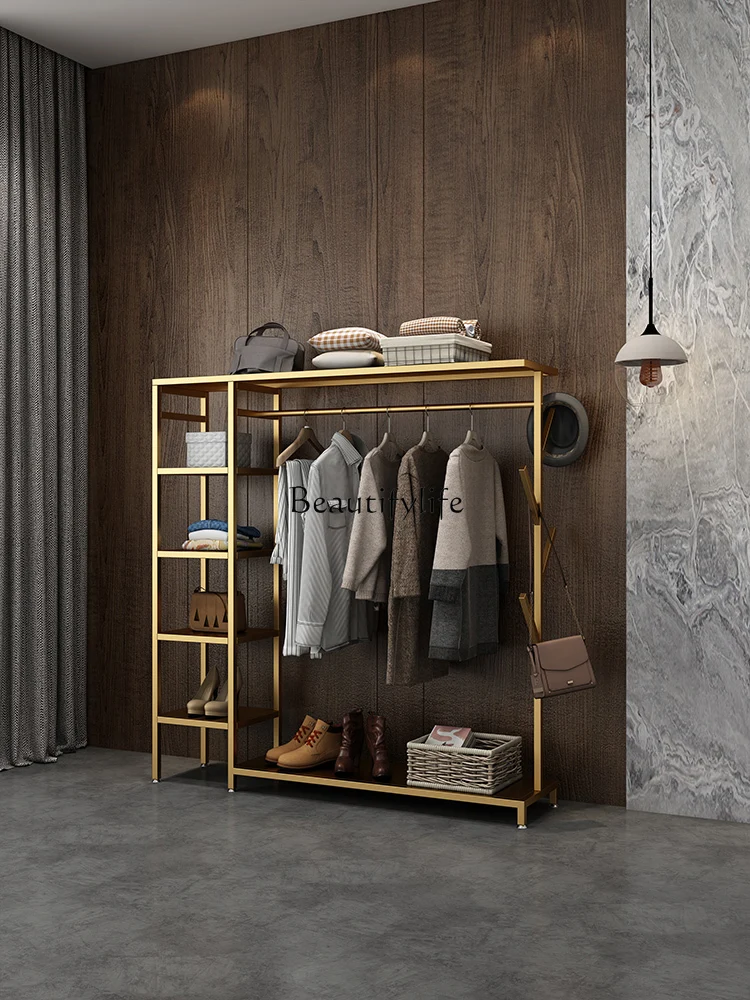 

Italian Style Light Luxury Floor Home Cloakroom Wardrobe Storage Thick Thickened