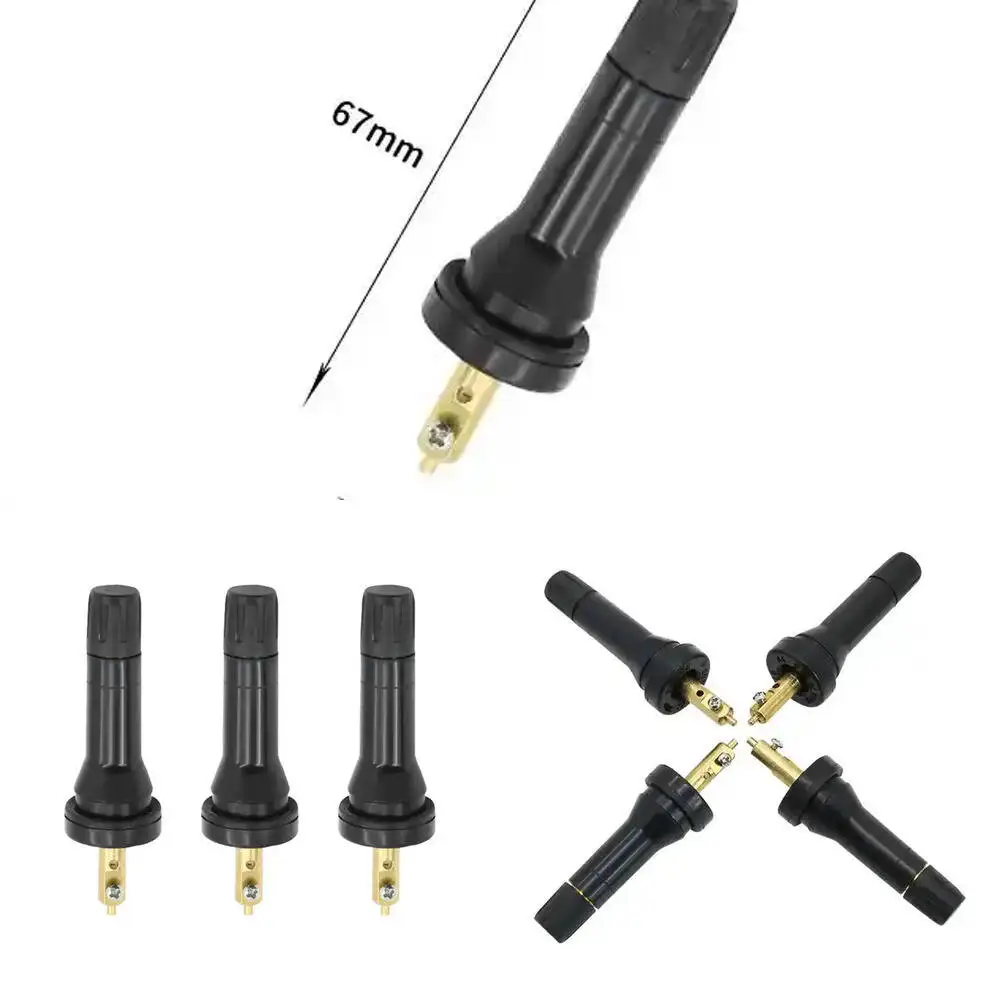 جيلي فينوسيا Roewe D60 TPMS ل T60 Tpms-01-7 1 قطعة صمامات مراقبة ضغط الإطارات الاستشعار صمام الجذعية المطاط اكسسوارات السيارات