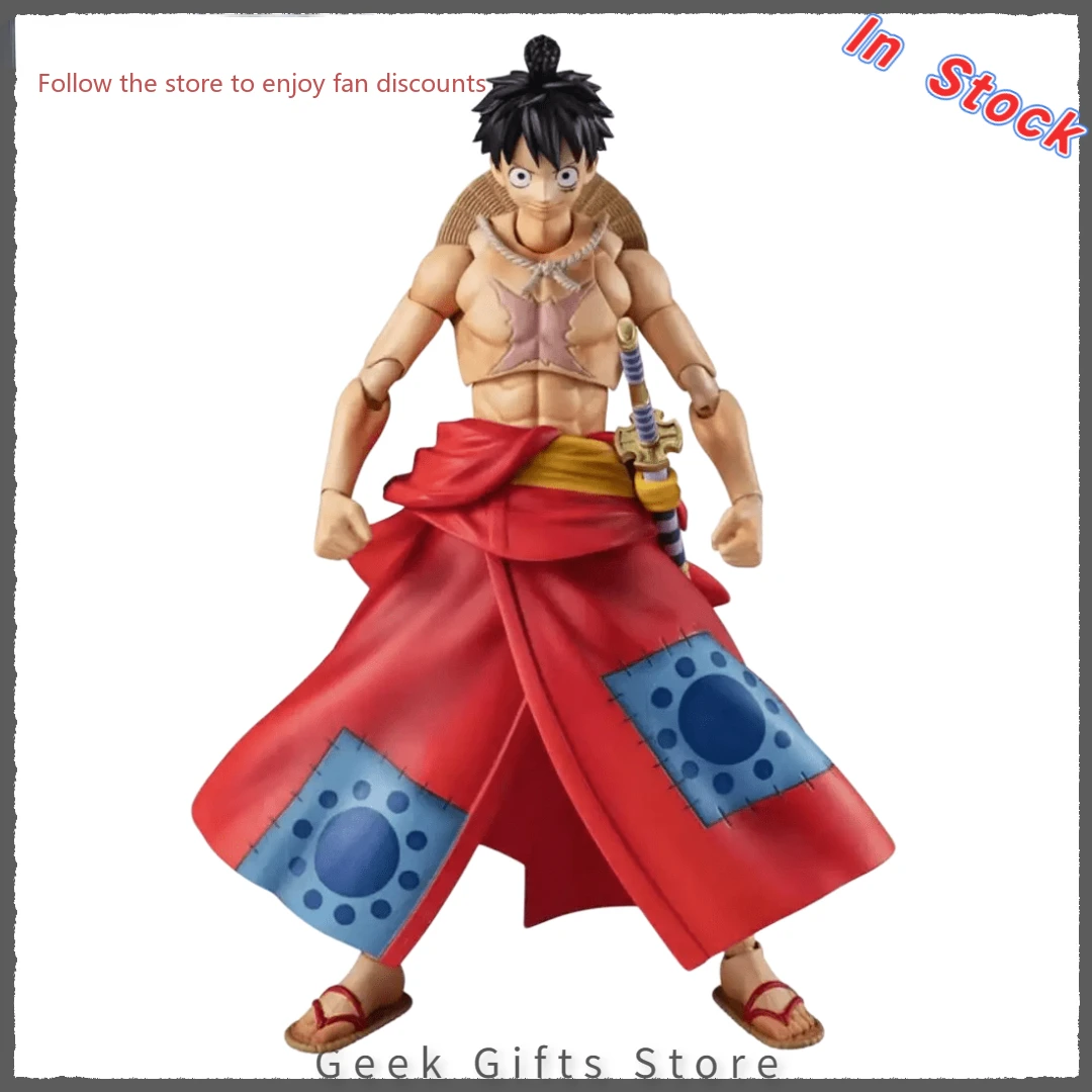 

В наличии Оригинальные MH VAH One Piece Monkey D Luffy экшн-Фигурки ПВХ модели игрушки фигурка подарок аниме