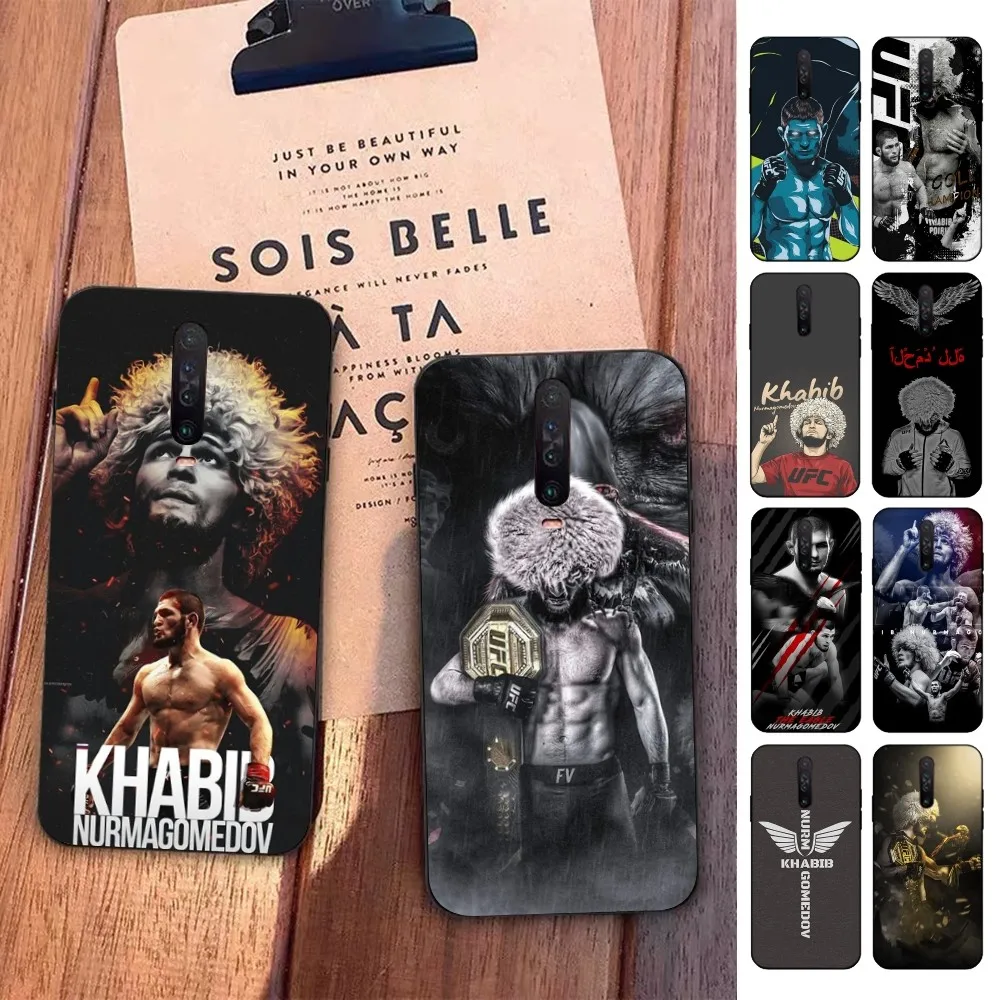 UFC Khabib Cool Nurmagomedov Phone Case For Redmi 5 6 7 8 9 10 plus pro 6 7 8 9 A GO K20 K30 K40 pro plus F3 Fundas