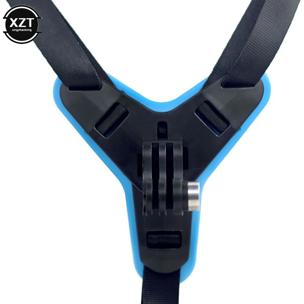 รถจักรยานยนต์คางหมวกกันน็อกขาตั้งที่ยึดสำหรับ GoPro Hero 5/6/7 Action กล้องเพื่อการกีฬา Seluruh Wajah ผู้ถือรถจักรยานยนต์อุปกรณ์เสริมกล้องถ่ายรูป