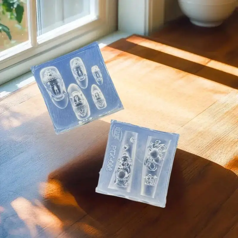 New  Head  Of Wealth 3D Acrylic Mold Nail Art Decoration DIY Silicone Manicure Template For Nail CharmHealth Care 93 Store