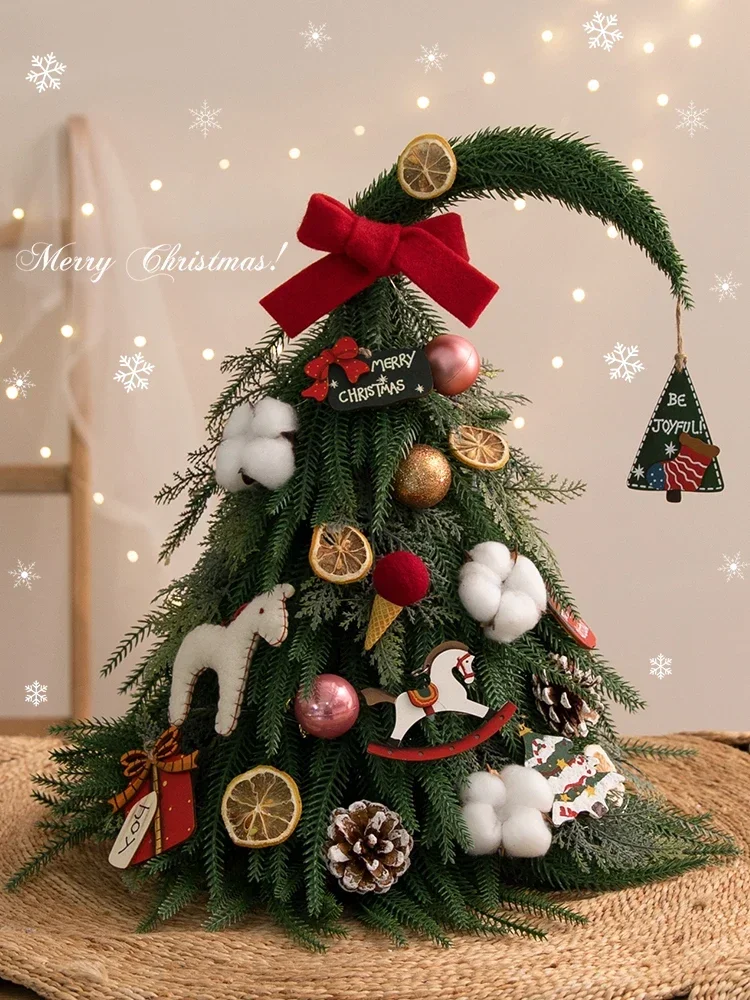 

Christmas tree, premium lights ins style DIY ornament Internet celebrity package