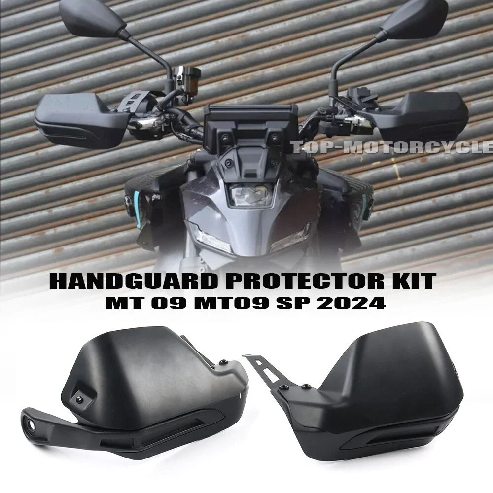 

Motorcycle For YAMAHA MT-09 MT09 MT 09 SP 2024 2025 Accessory Handguard Extensions Protector Guard Hand Shield Cover Black