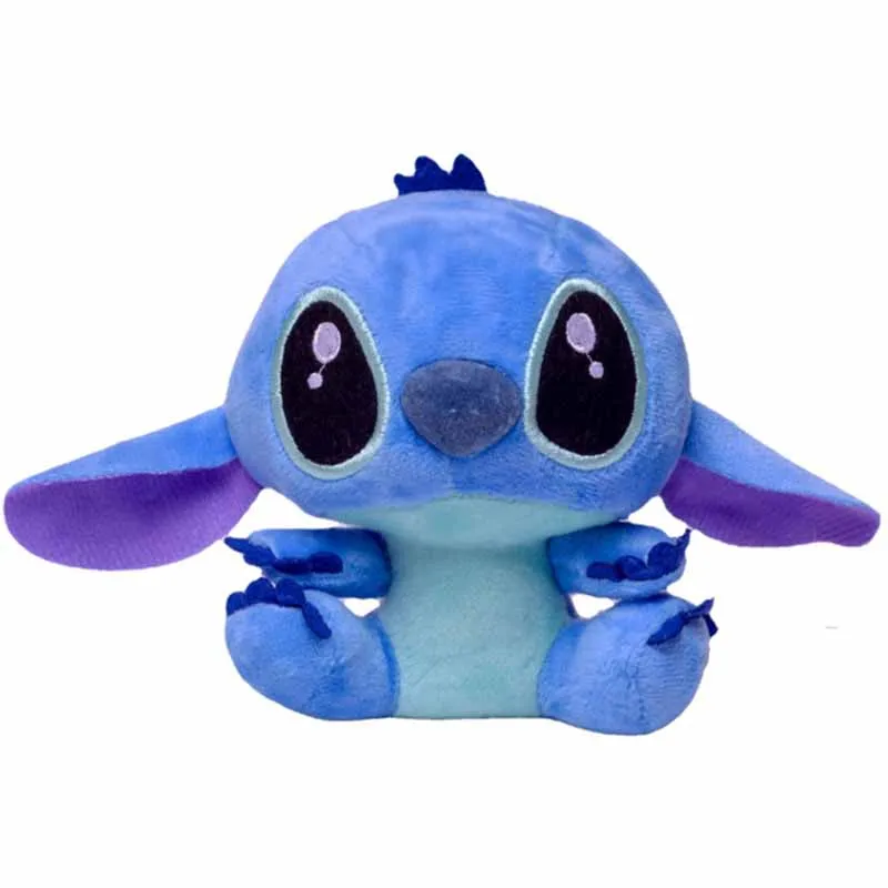 Cute Disney Cartoon Blue Pink Stitch Plush Dolls Anime Toys Lilo and Stitch Stich Plush Stuffed Toy Christmas Gifts for Kids