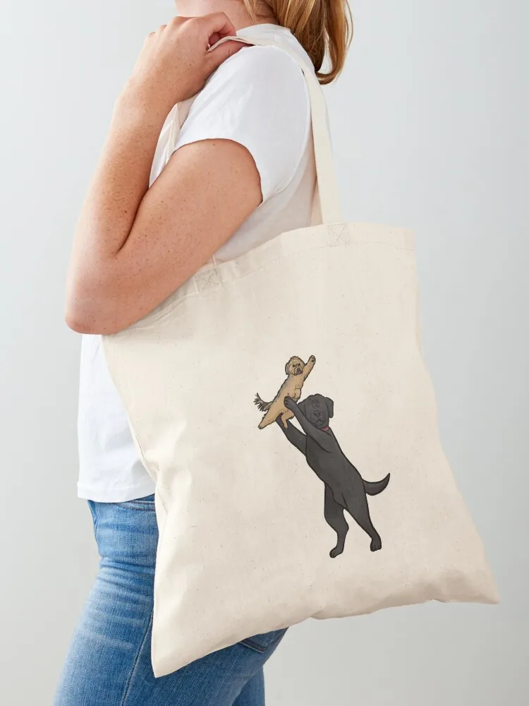 

dog pose Tote Bag reusable shopping bag tote bag women the tote Cloth